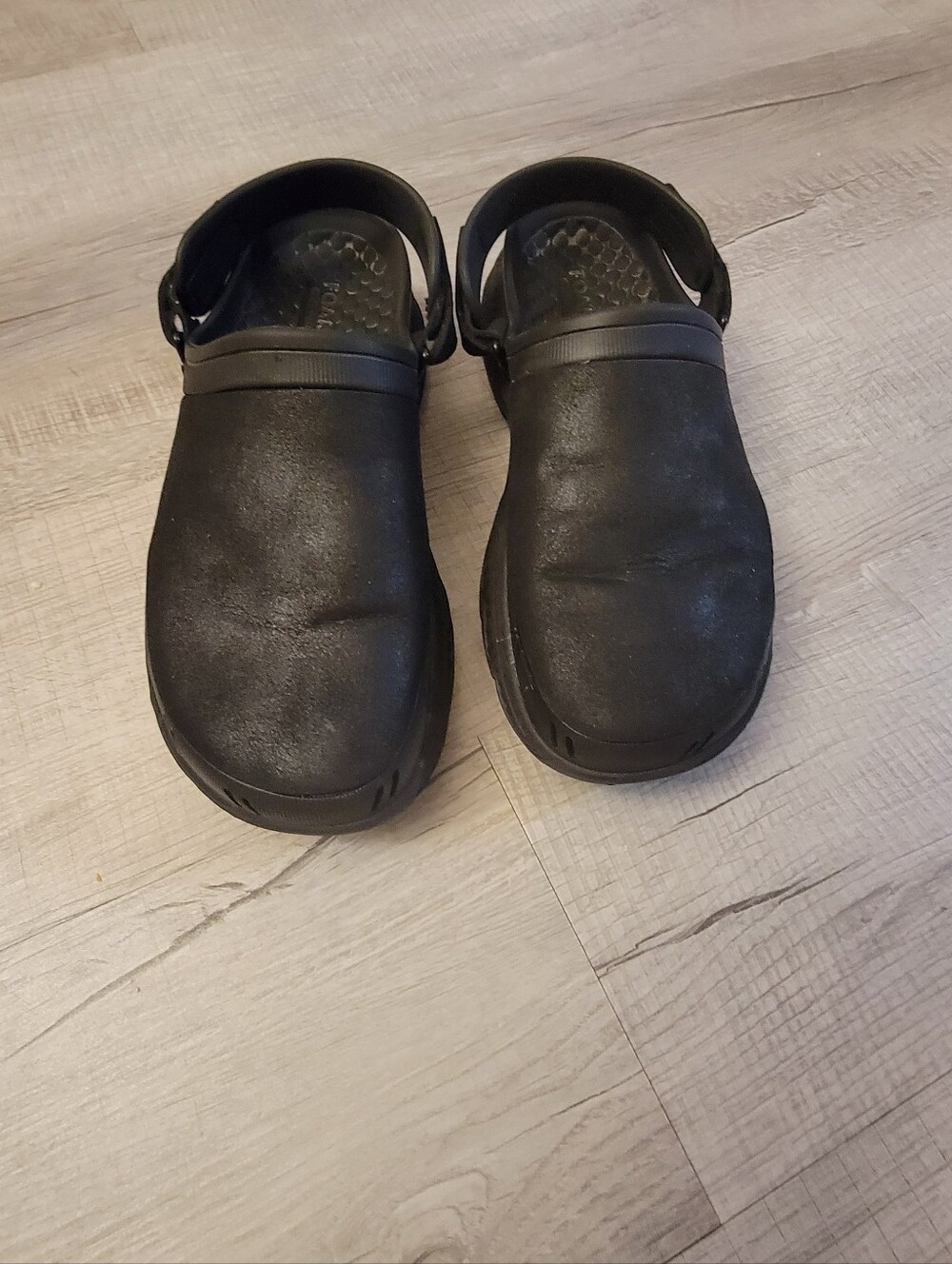 Skechers Men's Black Slip-On Sandal Clogs